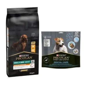 12 kg / 14 kg PURINA PRO PLAN + 345 g Dental Care Snack kaupan päälle!