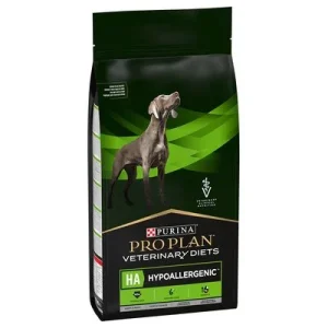 2 x 11 kg / 2 x 12 kg Purina Pro Plan Veterinary Diets erikoishintaan! HA Hypoallergenic, 2 x 11 kg