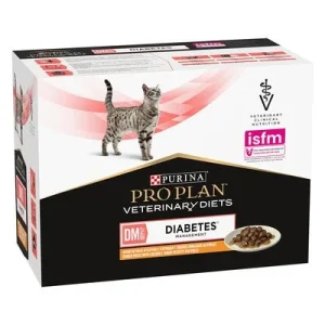 20 x 75 g / 20 x 85 g PURINA PRO PLAN Veterinary Diets Feline erikoishintaan! DM ST/OX - Diabetes Management kana 20 x 85 g