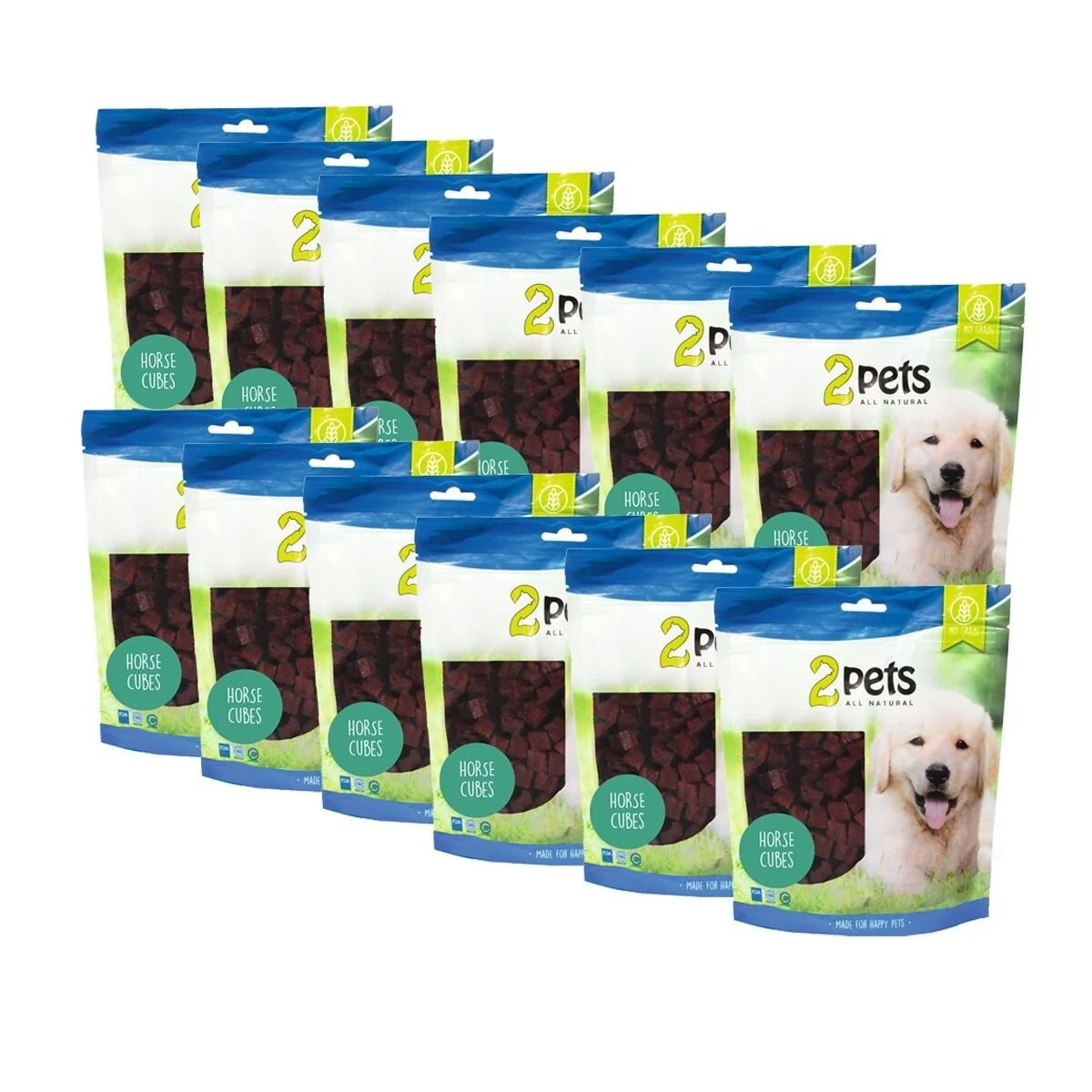 2pets Hevosenlihaherkut 12 x 100 g