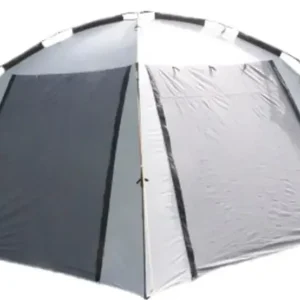 4-ovinen näyttelyteltta 3m x 3m, Harmaa