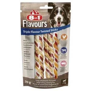 8in1 Triple Flavour Twisted -purutikut 10 kpl