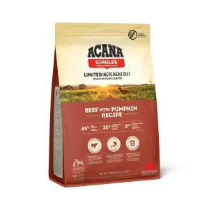 Acana Singles Dog Adult Grain Free Beef & Pumpkin