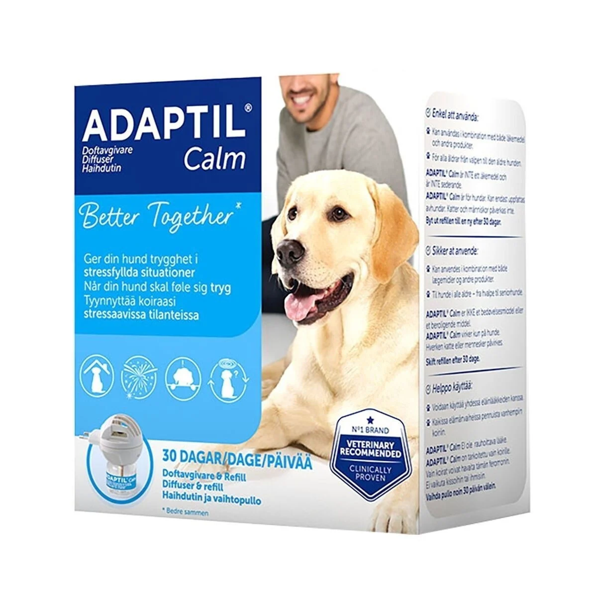Adaptil haihdutin ja liuos, 48 ml