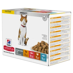 Adult Sterilised DeliciousSelect m盲rk盲ruoka 12x85g