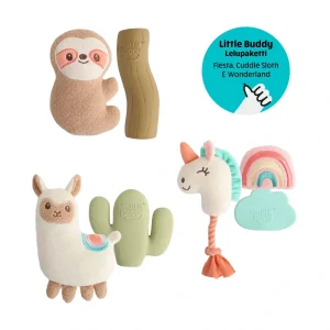 AFP Little Buddy Lelupaketti – Fiesta, Cuddle Sloth & Wonderland