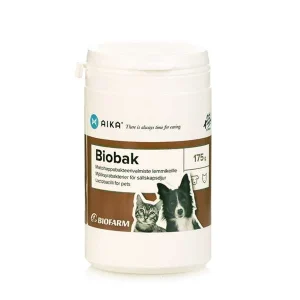 AIKA Biobak maitohappobakteerivalmiste lemmikeille 175g