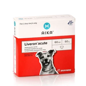AIKA Liveron acute – Koirille maksan toiminnan tukemiseksi 60 tabl.
