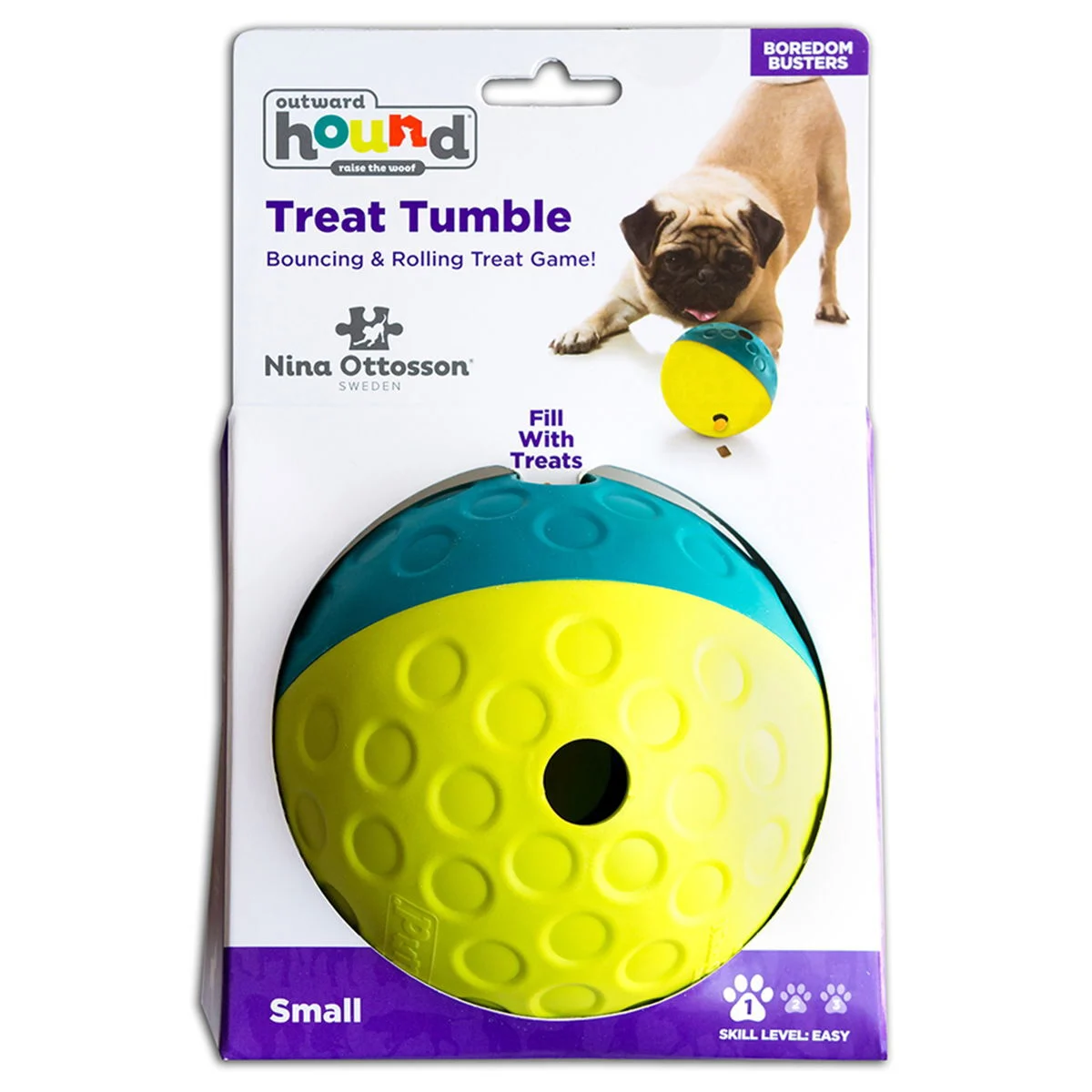 Aktivointilelu Treat Tumble, sininen