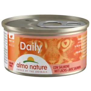 Almo Nature Daily Cat Mousse Lohi 85g Laadukas Kissanruoka