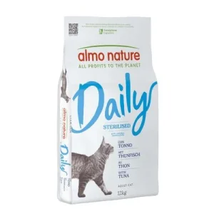 Almo Nature Daily Sterilised tonnikala 12 kg