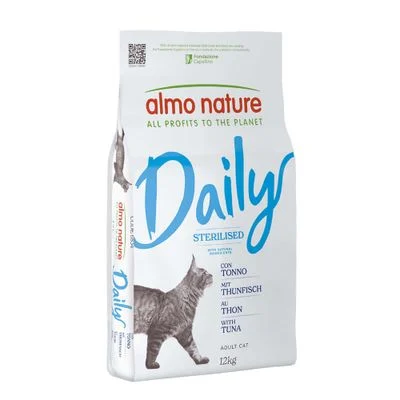 Almo Nature Daily Sterilised tonnikala 12 kg