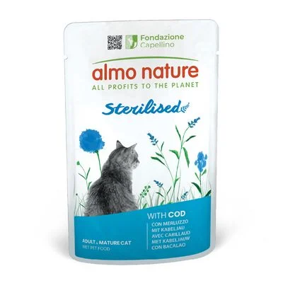 Almo Nature Functional Sterilised 6 x 70 g turska