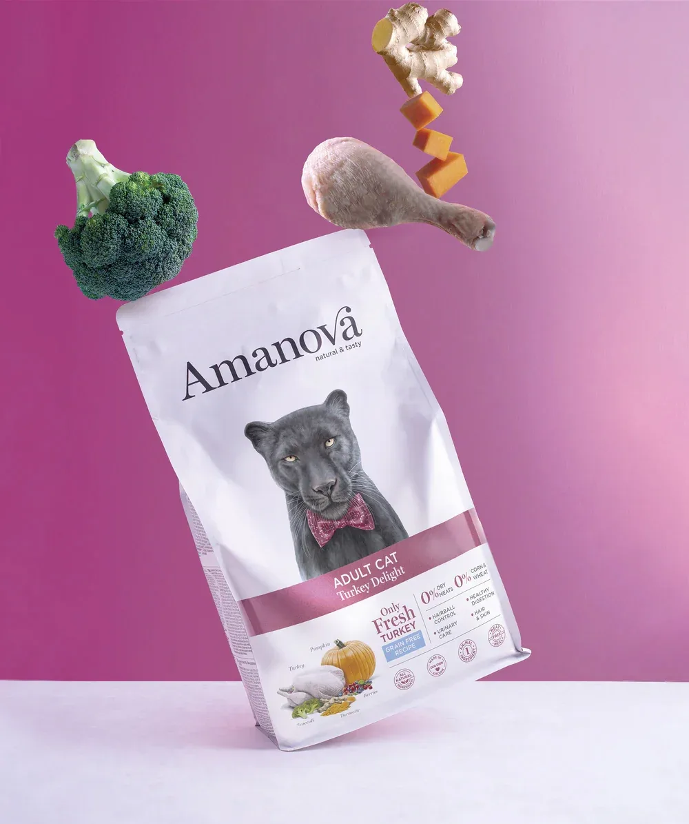 Amanova Cat Adult Grain Free Kalkkuna&Kurpitsa