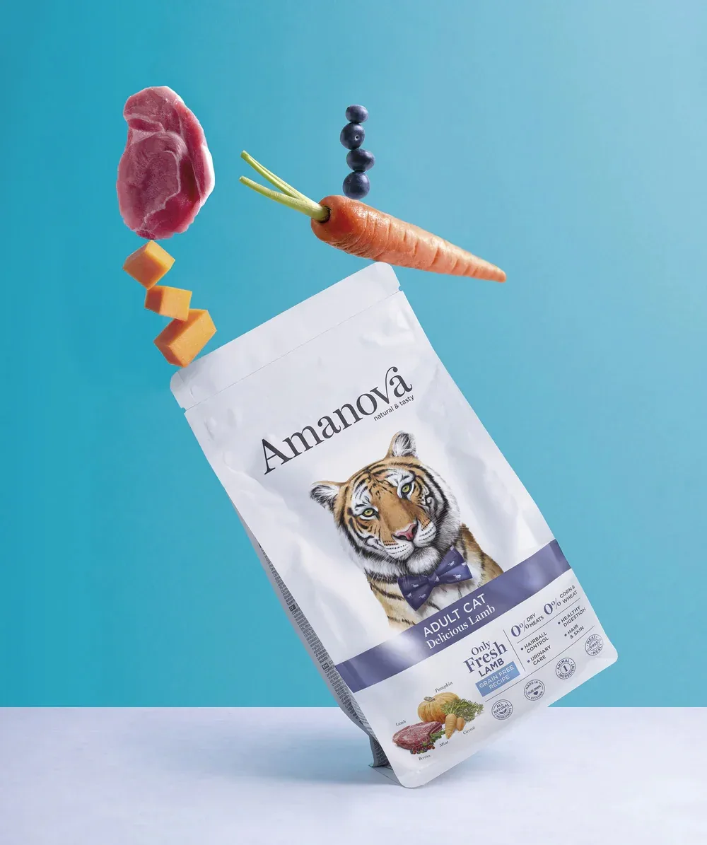 Amanova Cat Adult Grain Free Lammas&Kurpitsa