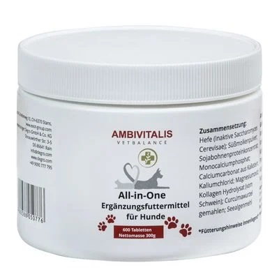Ambivitalis All-In-One -tabletit 600 tablettia