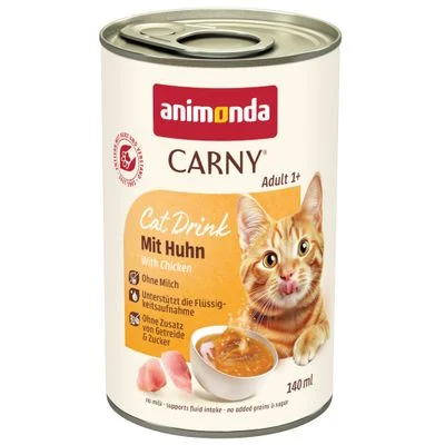 animonda Carny Cat Drink 12 x 140 ml kana