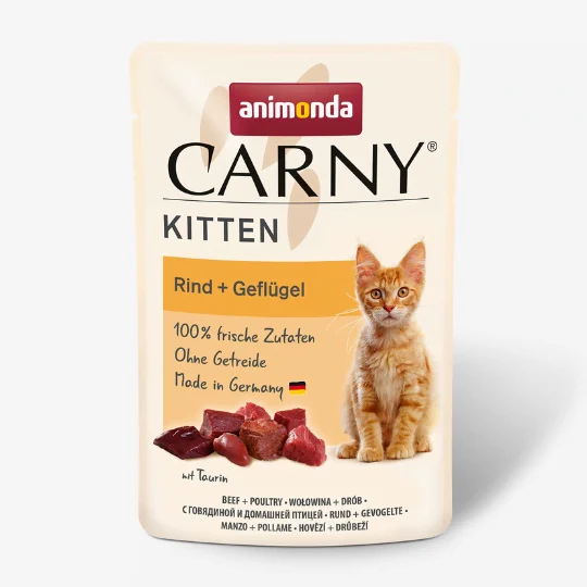 Animonda Carny Kitten Annospussi Nauta & Siipikarja 85g - Image 2