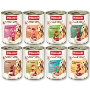 animonda GranCarno Adult 48 x 400 g -lajitelma lajitelma (8 makua)
