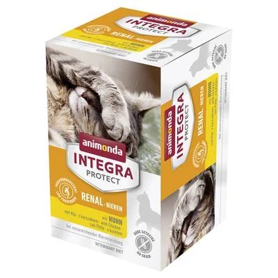 Animonda Integra Protect Adult Renal -rasiat 12 x 100 g lajitelma: kana & kalkkuna