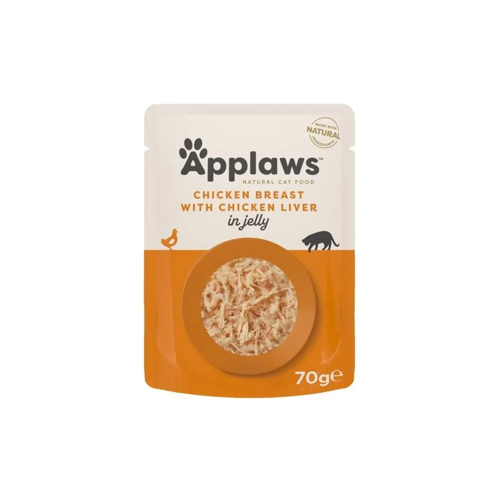 Applaws Kana & Maksa hyytelössä 70g