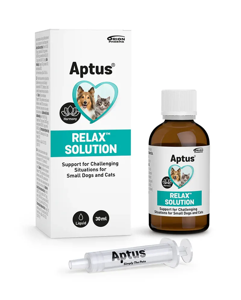 Aptus Relax Solution liuos koiralle ja kissalle 30 ml