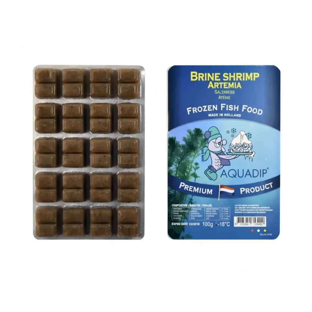 Artemia (Brine shrimp) – 100 gram blister (pakaste)