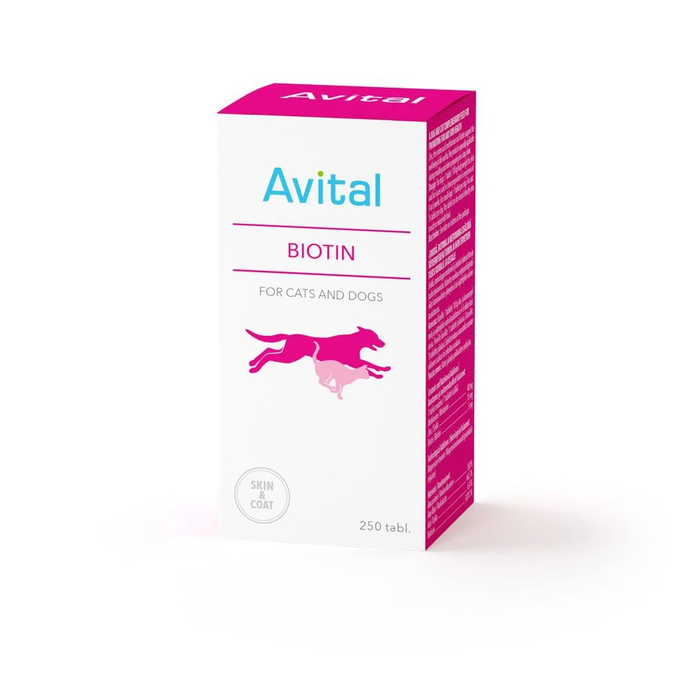 Avital Biotin 250 tablettia