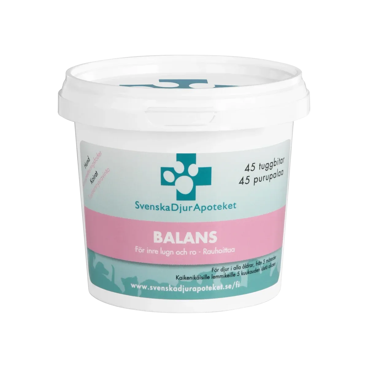 Balans purutabletit 45 purupalaa