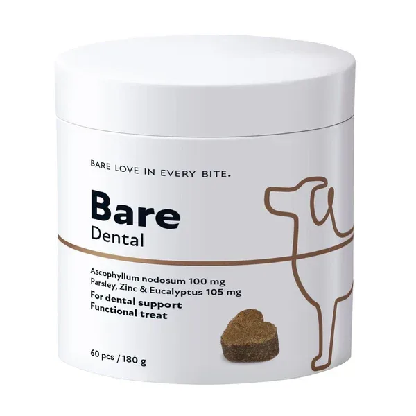 Bare Dental Funktionaalinen makupala 60 kpl 180g