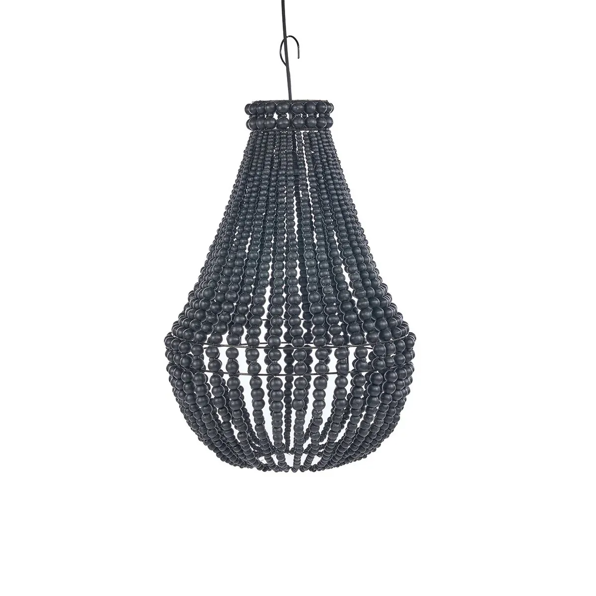 Bazar Bizar Teardrop – musta puuhelmivalaisin 75 cm