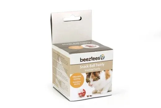 Beeztees Kissan herkkupallo Twirly 5,5cm