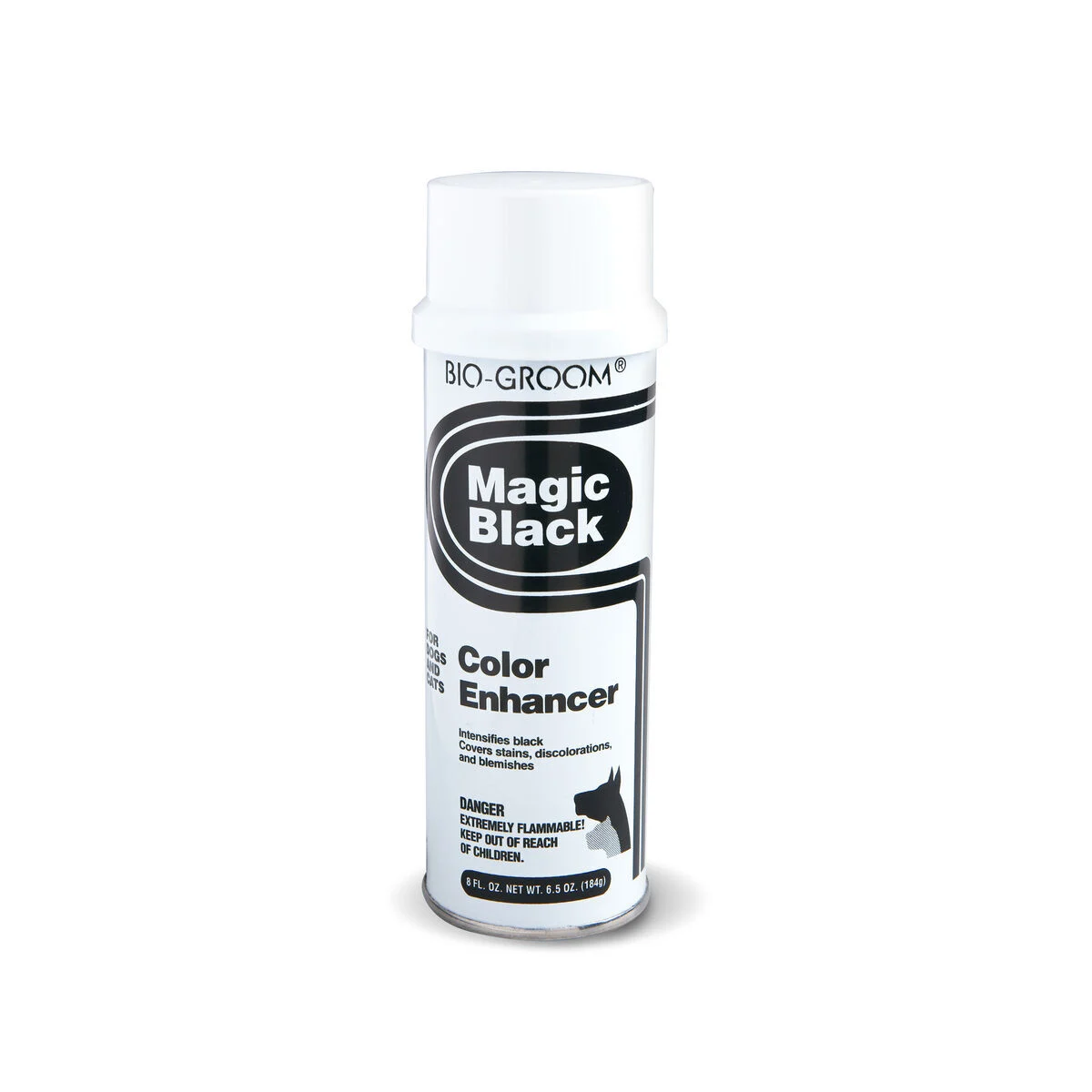 Bio-Groom Magic Black kalkkisuihke mustalle turkille