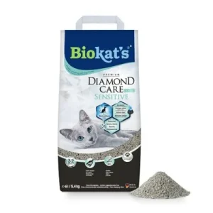 Biokat's Diamond Care Sensitive Classic kissanhiekka 6 l