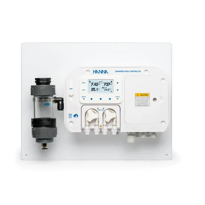 BL-131-20 SWIMMING POOL CONTROLLER WITH FLOW CELL AND ANALOG OUTPUT