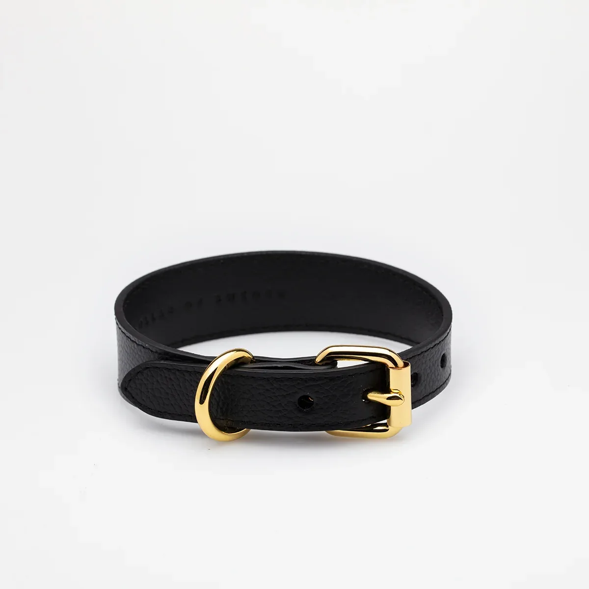 Black Dog Collar Thin