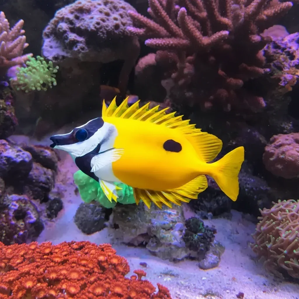 Bloched foxface(Siganus unimaculatus)
