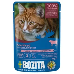 Bozita Chunks in Jelly Sterilised 12 x 85 g nauta