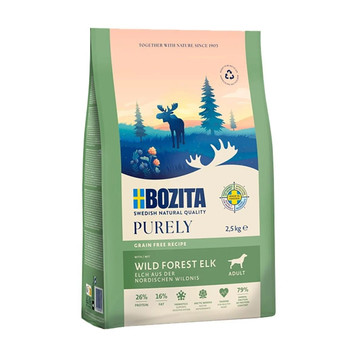 Bozita Dog Purely Adult Elk