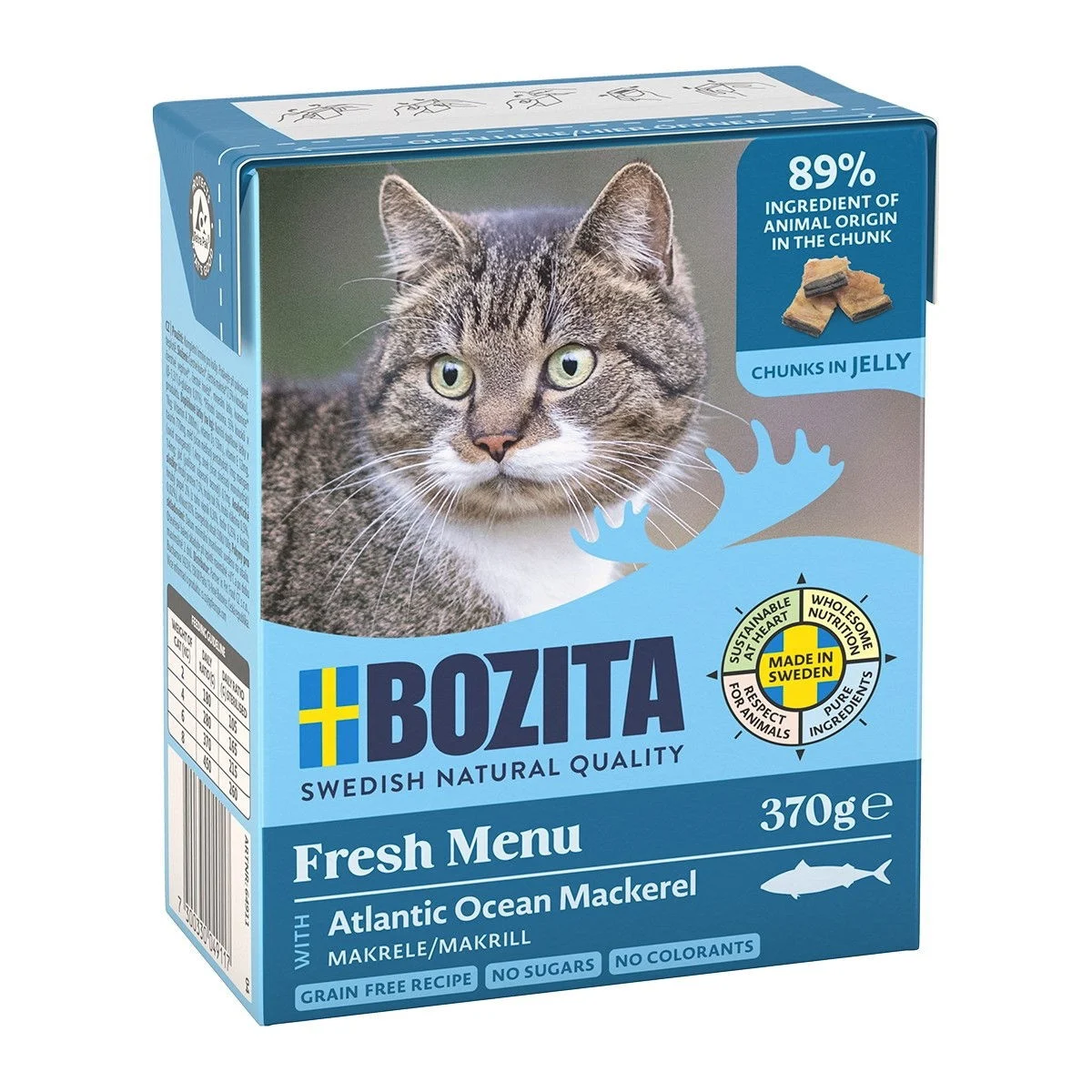 Bozita Feline Jelly Makrilli 370g