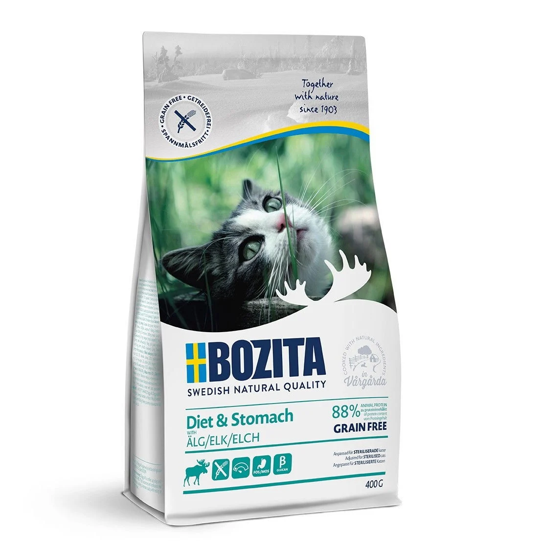 Bozita Feline Sensitive Diet & Stomach Grain Free