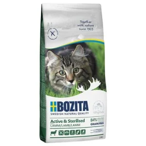 Bozita Grainfree Active & Sterilised lammas 2 x 2 kg