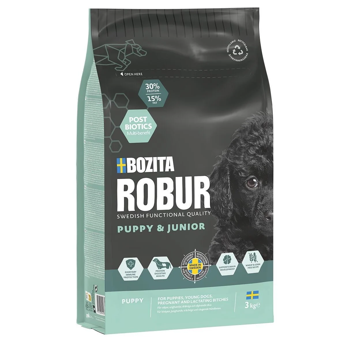 Bozita Robur Puppy & Junior
