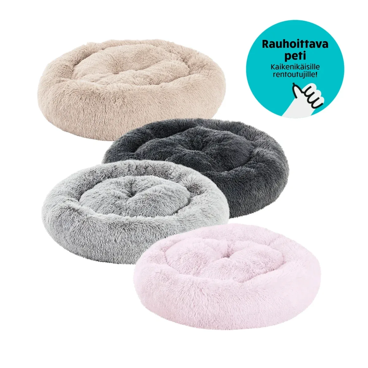 Brava Fluffy – Rauhoittava donitsipeti