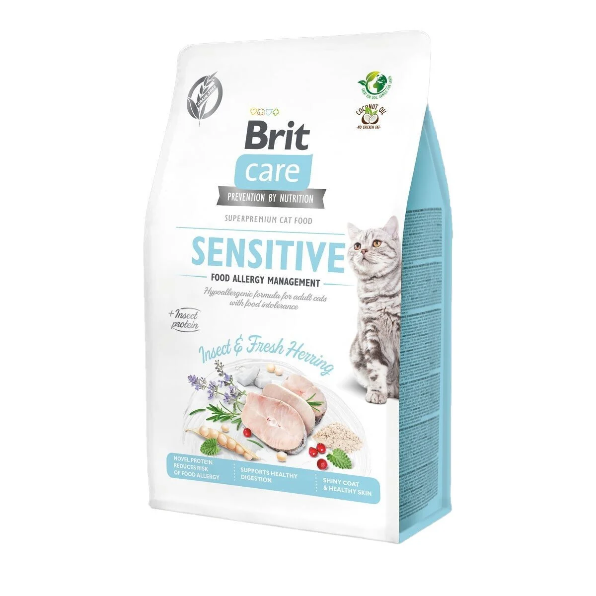 Brit Care Cat Grain Free Sensitive Insect & Fresh Herring