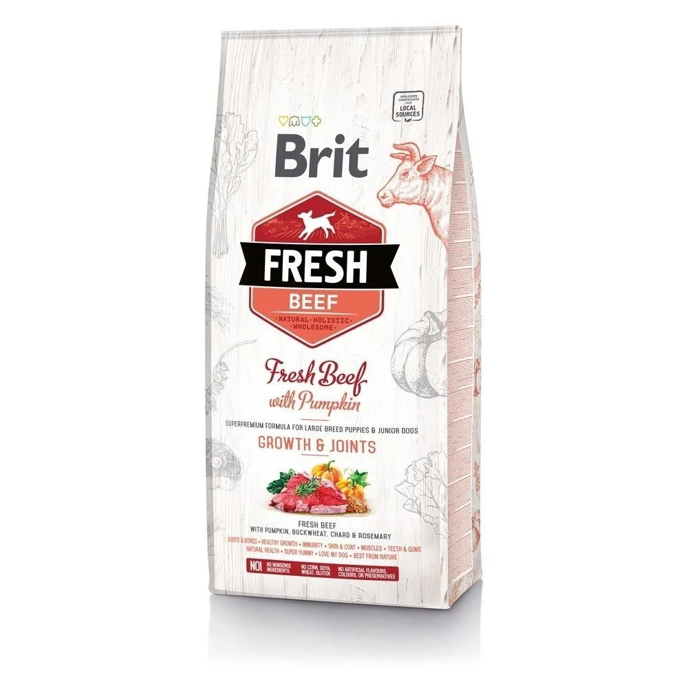 Brit Fresh Beef&Pumpkin PuppyLarge
