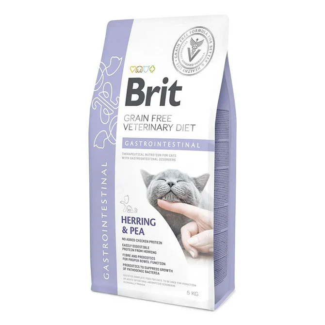 Brit GF Vet Diet Cat Gastrointestinal 5kg - Image 2