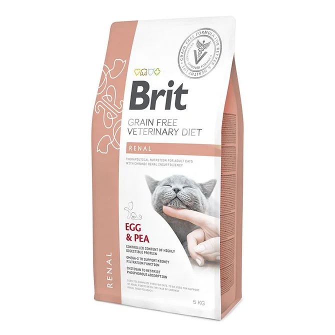 Brit GF Vet Diet Cat Renal 5kg