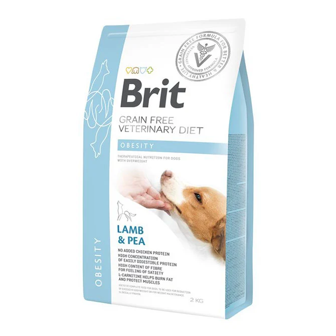 Brit GF Vet Diet Dog Obesity 2kg - Image 2