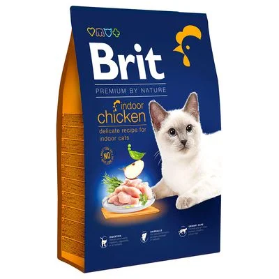 Brit Premium by Nature Cat Indoor kana 8 kg